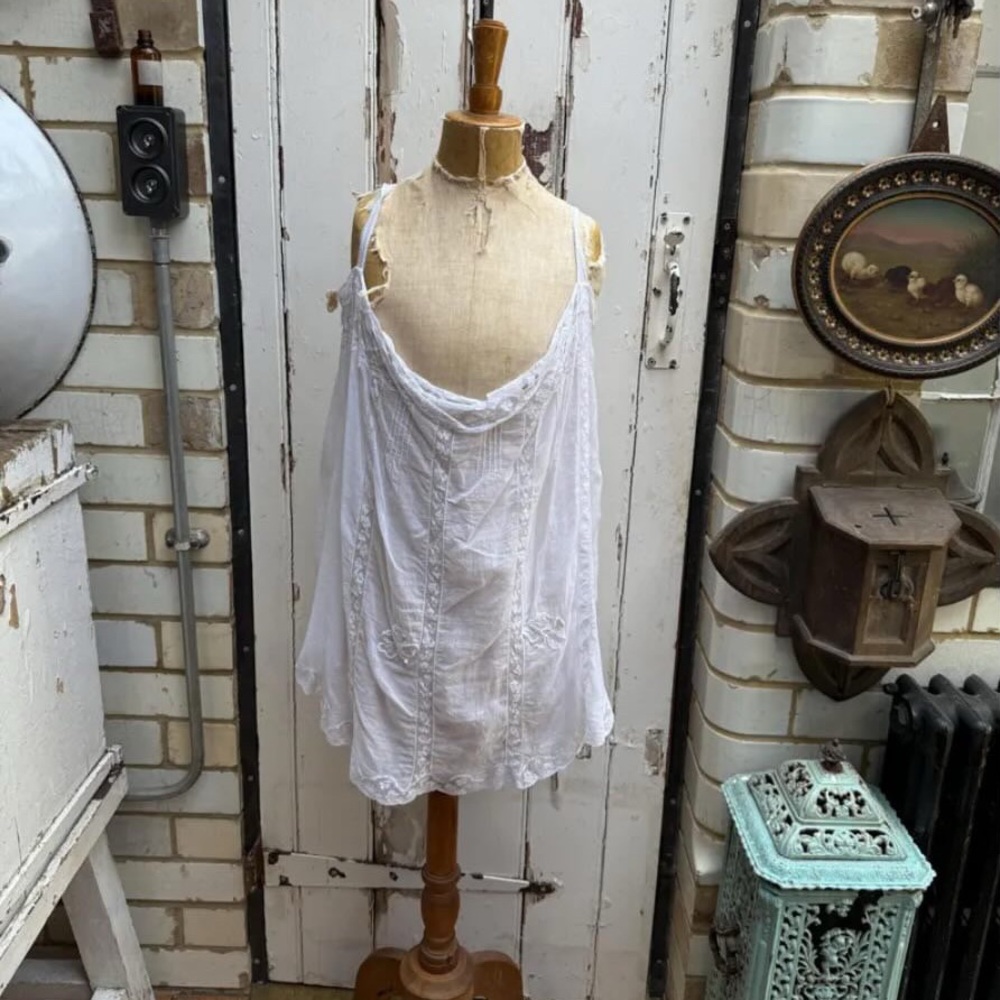 Beautiful vintage Edwardian slip dress/top